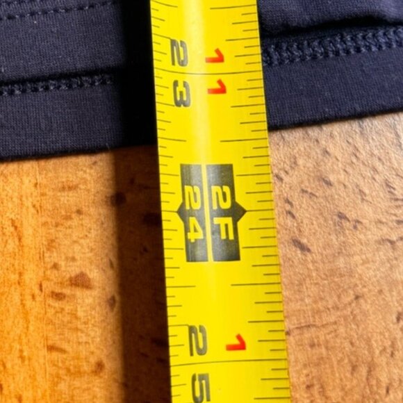 Banana Republic Sophisted Navy Blue Top Sleevless Blouse Tailored Fit Office LRG - Picture 5 of 7